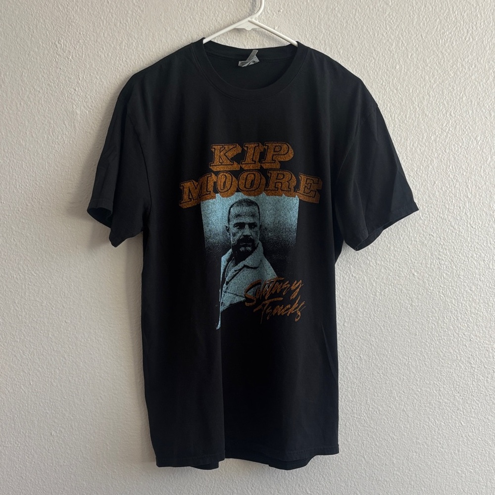 Kip Moore Official Merch Black Graphic T-Shirt